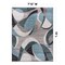 World Rug Gallery Modern Geometric Circular Harmony Non Shedding Soft Area Rug 7' 10 x 10' Blue 393BLUE8x10 - alternate 7